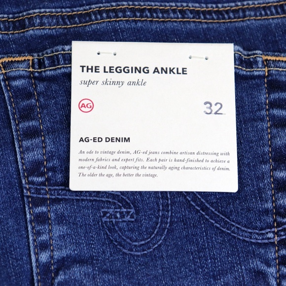 AG Adriano Goldschmied Legging Jeans Size 32 NWT